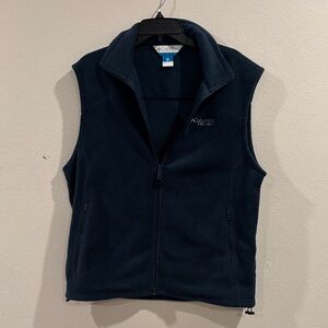 Columbia Navy Fleece Vest